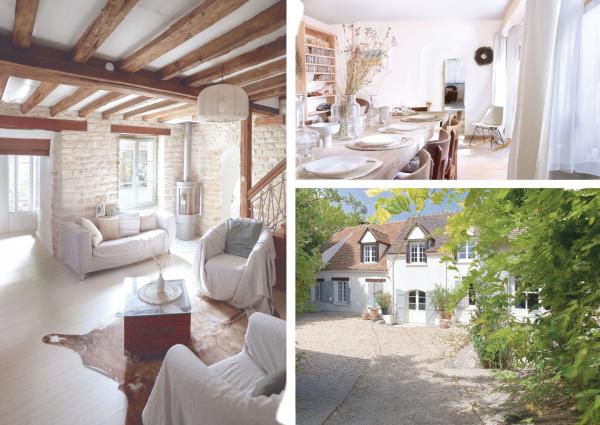 A la foto es mostra l'objecte La Maison Blanche situat a la ciutat de Beynes.