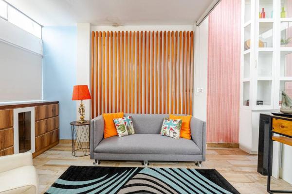 A la foto es mostra l'objecte Loft abierto y moderno & Aire acondicionado situat a la ciutat de Lima.