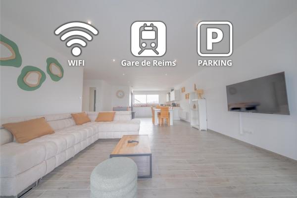 På billedet ses objektet Le Trianon - Parking Privé beliggende i byen Reims.