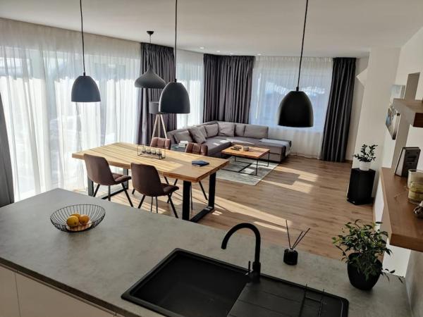 Nella foto è visibile l'oggetto Apartmán v centre mesta Trstená situato nella città di Trstená.