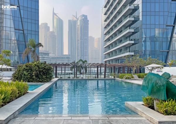 A la foto es mostra l'objecte bnbmehomes - Silverene Tower situat a la ciutat de Dubai.