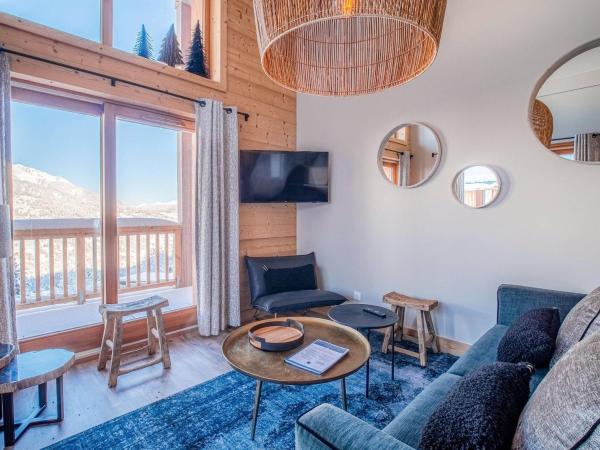 A la foto es mostra l'objecte Superbe chalet duplex 3* avec prestations hôtelières, pied de pistes, parking, wifi - FR-1-356-378 situat a la ciutat de Les Avanchers.