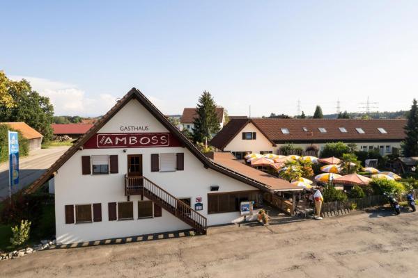 Auf dem Foto ist das Objekt Altbau Gasthaus Amboss in der Stadt Grünkraut zu sehen.