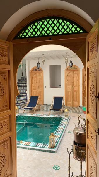 A la foto es mostra l'objecte Riad SunSet Marrakech situat a la ciutat de Marràqueix.