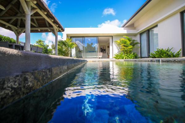 På billedet ses objektet Villa Dodo, 3 chambres Domaine securise Grand Baie beliggende i byen Mare Sèche.