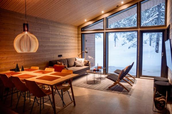 Na zdjęciu widoczny jest obiekt Villa Alveus - Modern Design villa, 3 bdr położony w mieście Kolari.