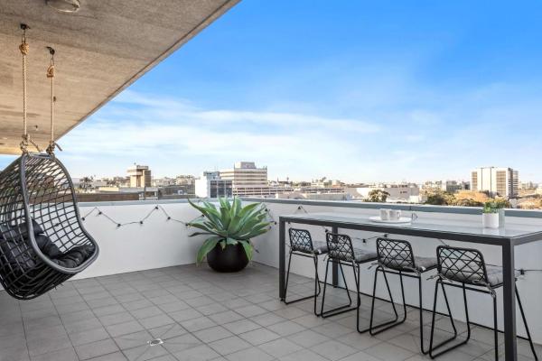 På bildet vises objektet The Perch Gorgeous 3 Bedroom Penthouse som ligger i byen Wollongong.
