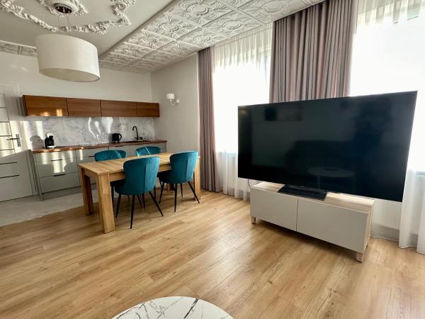 Kuvassa näkyy kohde Apartament Nidzicki, joka sijaitsee kaupungissa Nidzica.