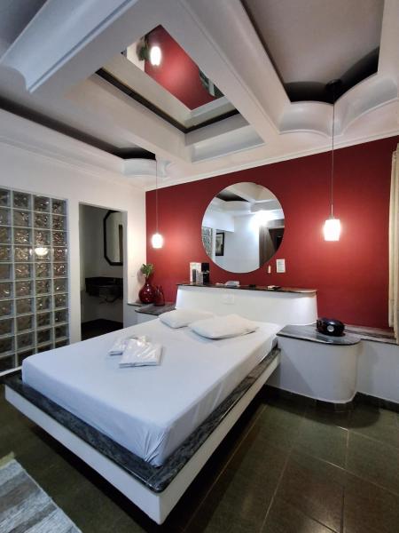 Na fotografii je vidět objekt Motel Marajas Mococa - Apartamento 29 nacházející se ve městě Mococa.