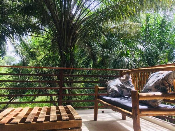 På billedet ses objektet Loft na Mata - A melhor experiência à 5 min da praia beliggende i byen Uruçuca.