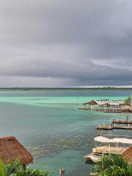 På billedet ses objektet Casa Sirena - Habitaciones a orilla de la Laguna y Cenote Esmeralda beliggende i byen Bacalar.