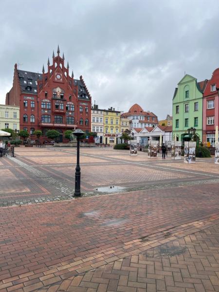 På billedet ses objektet Pokoje gościnne FABIO II beliggende i byen Chojnice.