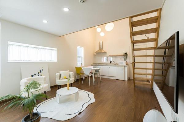 照片显示了位于Saech'aei市的Paju Stay 29物件。