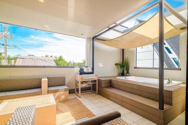 Na fotografii je vidět objekt Urban Resort Villa ILILANI nacházející se ve městě Imbu.