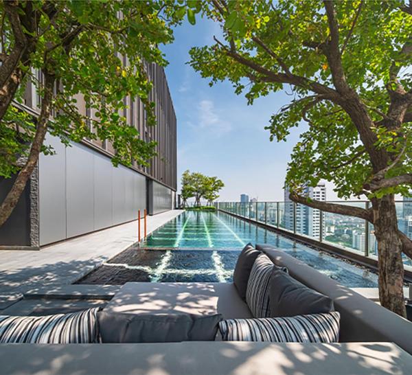 One-bedroom modern apartment, Bangkok