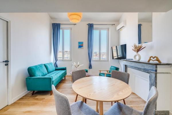 Le Cosy, Elegant, Calm, Central, Bright, Marseille
