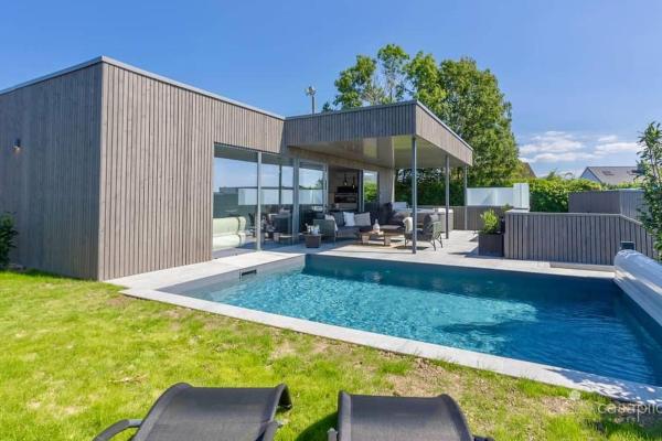 The photo shows the Lodge 4 you gite de luxe pour 4 personnes located in the city of Basse Tribomont.