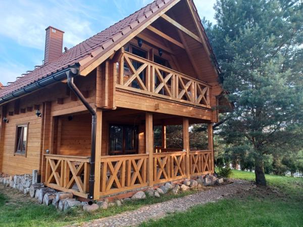 A la foto es mostra l'objecte Domki Mazury MAX situat a la ciutat de Rybical.