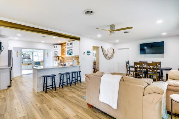 På billedet ses objektet Pet-Friendly Cocoa Beach Home: Walk to Beach! beliggende i byen Cocoa Beach.