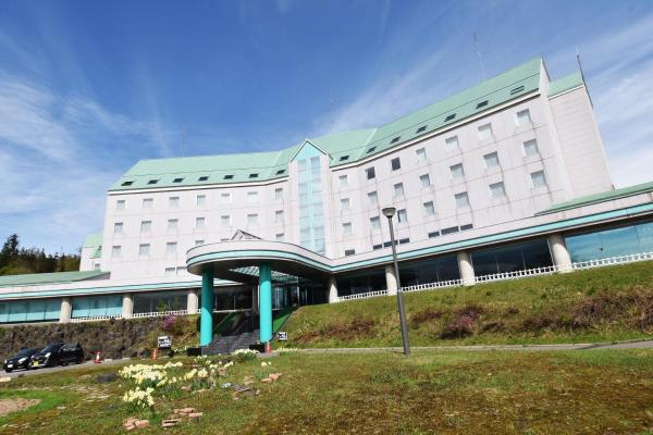 A la foto es mostra l'objecte Biei Shirogane Onsen Hotel Park Hills situat a la ciutat de Biei.