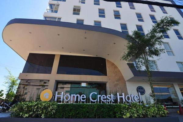 På billedet ses objektet Home Crest Hotel beliggende i byen Sanghay.