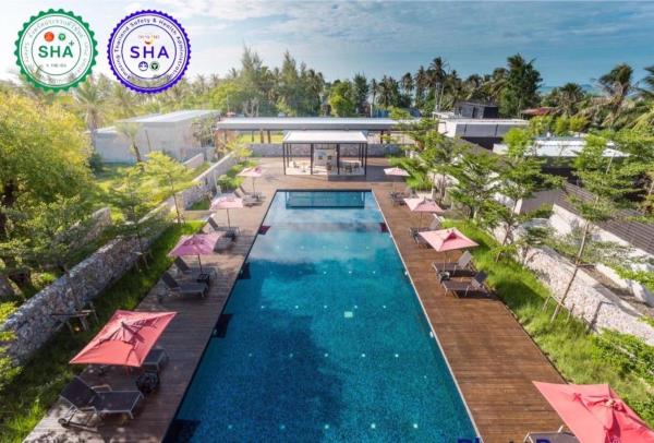 照片显示了位于Prachuap Khiri Khan市的Lipda Resort物件。