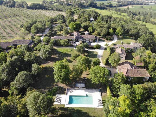 Na foto é possível ver o objeto La Bouchonnière, maison dans un hameau de vacances localizado na cidade de Monflanquin.