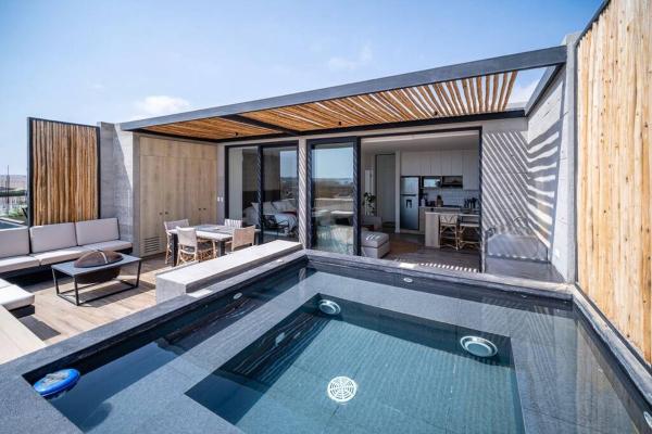 På bilden syns objektet Aldea 1BR Penthouse wtih Private Pool and Views for 2 som ligger i staden Santo Domingo.