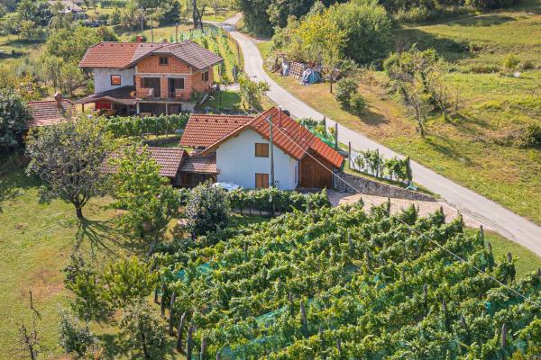 Auf dem Foto ist das Objekt Rainbow Cottage In The Vineyards - Happy Rentals in der Stadt Dragatuš zu sehen.