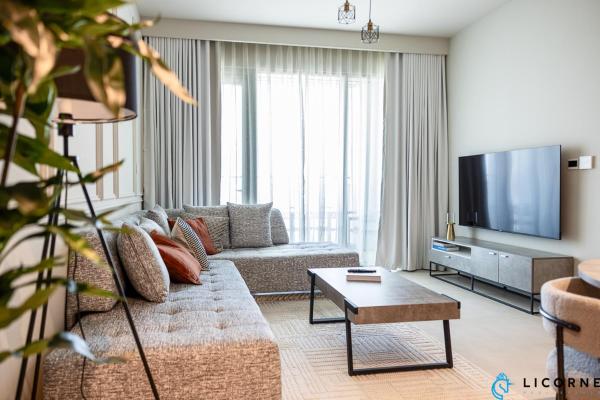 A la foto es mostra l'objecte New Stylish 1BR Apartment, Next to Dubai Mall - Downtown Views ll, Tower 3 situat a la ciutat de Dubai.