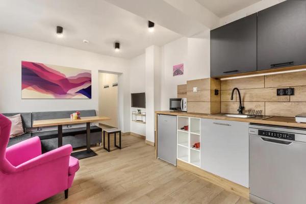 A la foto es mostra l'objecte Apartament pod Równicą situat a la ciutat de Ustroń.