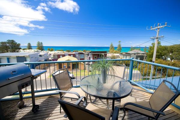 A la foto es mostra l'objecte Lorne Ocean Sun Apartments situat a la ciutat de Lorne.