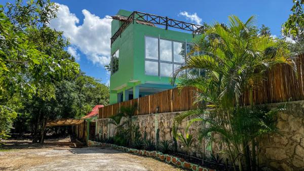 På bildet vises objektet Cobá Ka'an Serenity - Wellness Sanctuary som ligger i byen Santa María.