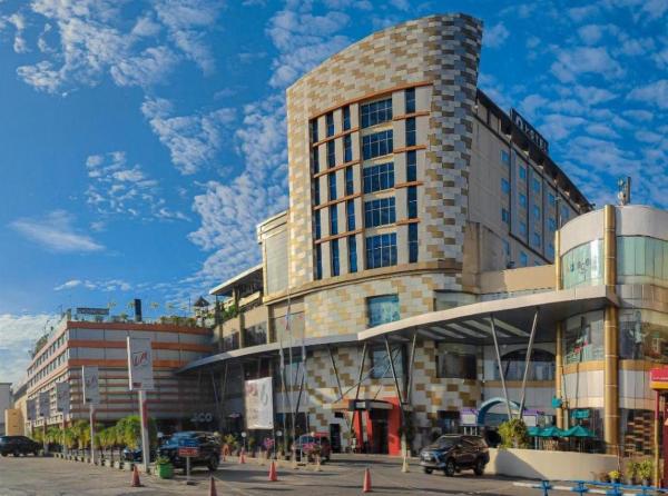 Nella foto è visibile l'oggetto Grand Qin Hotel Syariah situato nella città di Martapura.