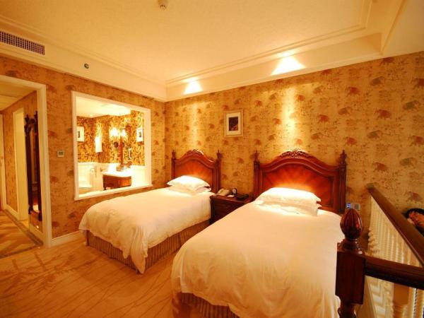 A la foto es mostra l'objecte Hangzhou The First World Hotel situat a la ciutat de Hangzhou.