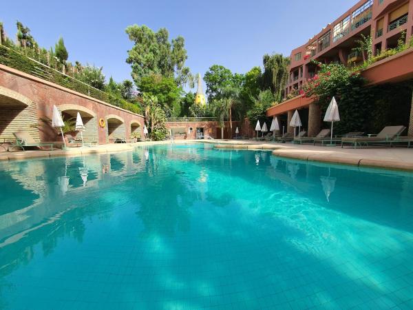 Na fotografii je vidět objekt Amazing Apartment With Winter Pool nacházející se ve městě Marakéš.