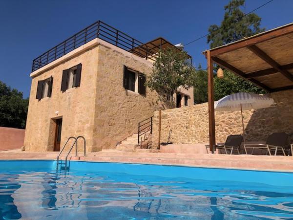Na zdjęciu widoczny jest obiekt Pool Villa Kamara Crete - Chania położony w mieście Nohia.