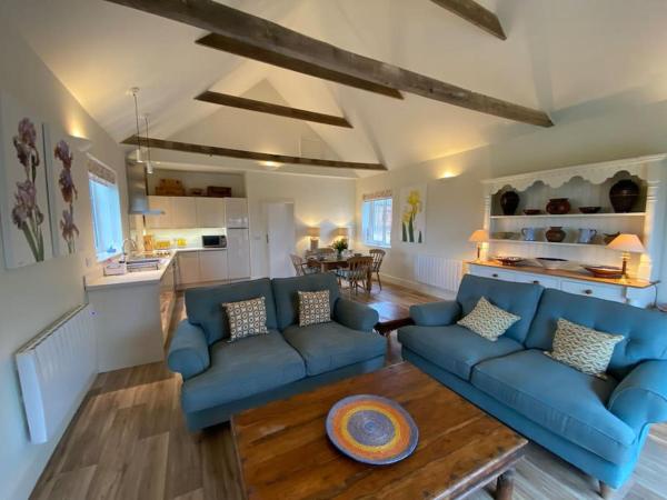 A la foto es mostra l'objecte The Saddlehouse at Wykeham situat a la ciutat de Biscathorpe.