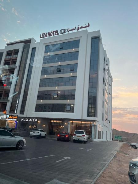 På billedet ses objektet Liza Hotel beliggende i byen Muscat.