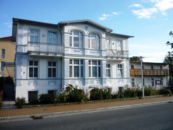 A la foto es mostra l'objecte Villa Gertrud, nur 300m zum Strand, inkl WLAN situat a la ciutat de Bansin.