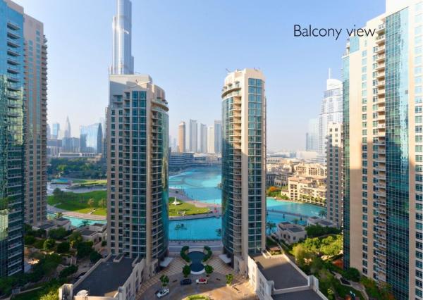 A la foto es mostra l'objecte Luxurious 2BR with Stunning Full Burj Khalifa View situat a la ciutat de Dubai.