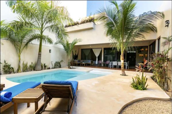 Na zdjęciu widoczny jest obiekt CasaNova Tulum Jungle luxury Experience położony w mieście Tulum.