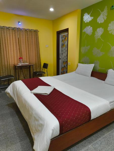 A la foto es mostra l'objecte Hotel Swagat situat a la ciutat de Puri.