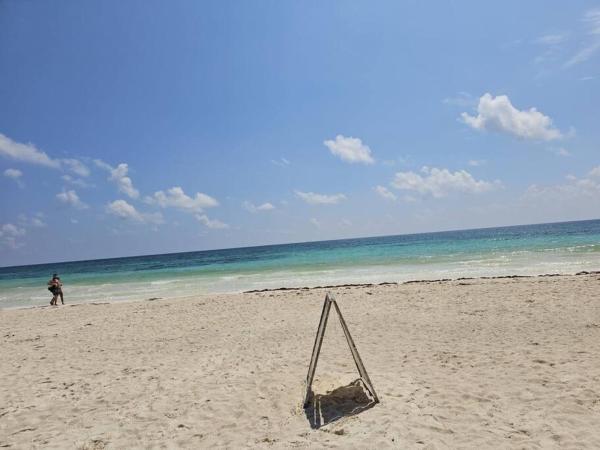 Na zdjęciu widoczny jest obiekt Beach Access Sunrise Condo private pool fast wifi położony w mieście Tulum.