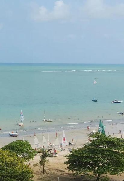 A la foto es mostra l'objecte Ótimo apartamento a 200m da praia e feirinha da Pajussara situat a la ciutat de Maceió.