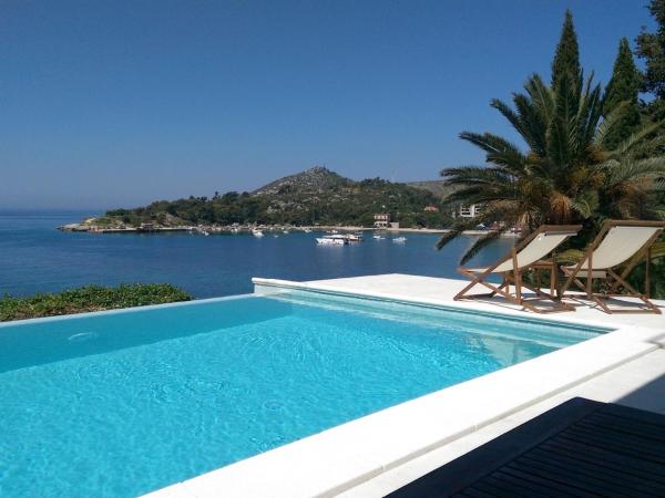 Villa Mirjana - One Bedroom Apartment With Terrace And Side Sea View Taverna - Mlini