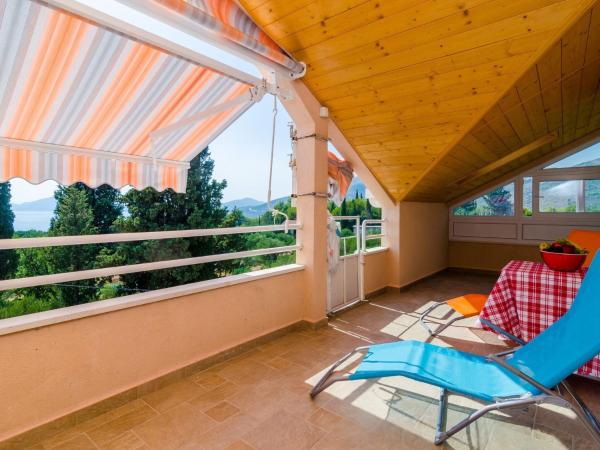 Nella foto è visibile l'oggetto Apartments Donita - Comfort Two Bedroom Apartment with Balcony and Sea View situato nella città di Banići.