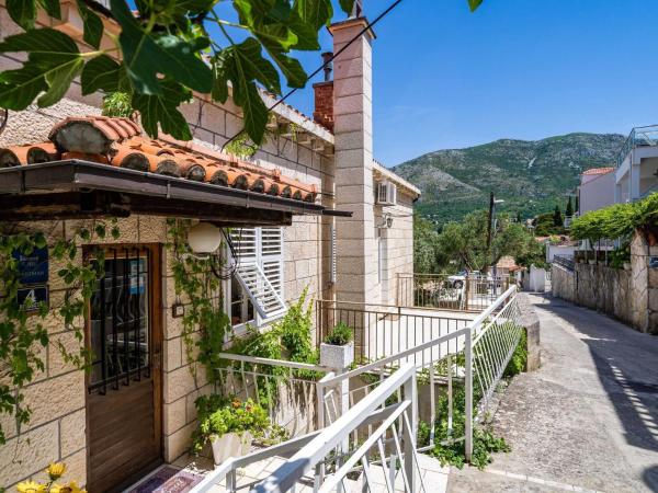 A la foto es mostra l'objecte Apartments & Rooms Mara & Petrunjela - One Bedroom Apartment with Terrace and Sea View situat a la ciutat de Cavtat.
