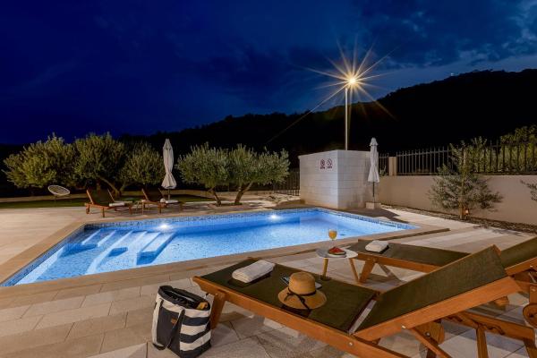 På billedet ses objektet Villa Maslina - Resort Moja Stina beliggende i byen Seoca.