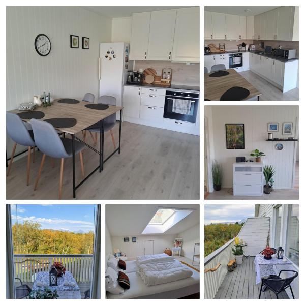 Na foto é possível ver o objeto Very nice equipped apartment with two bedrooms in Gravdal, Vestvågøy - Lofoten! localizado na cidade de Sund.
